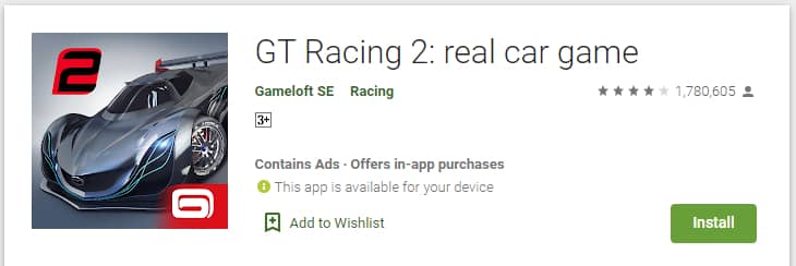 GT Racing 2