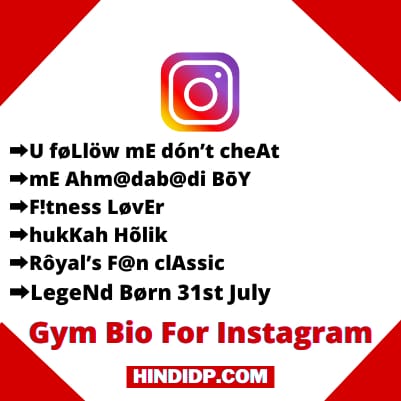 Gym Bio For Instagram In Hindi