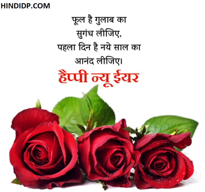 Beautiful Happy New Year Wishes in Hindi