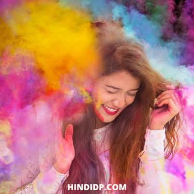 holi wali dp