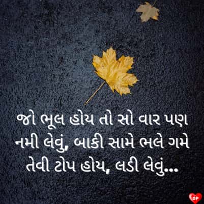 gujarati shayari attitude