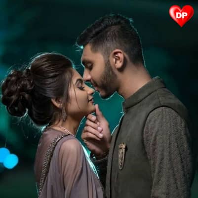 Lovely Couple Pose Facebook DP