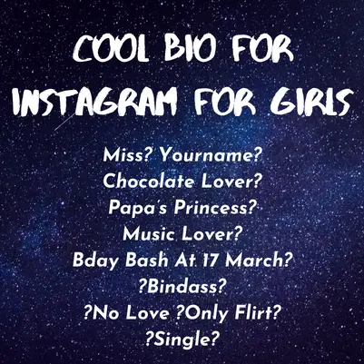 Chocolate Lover - Cool Bio For Instagram For Girls
