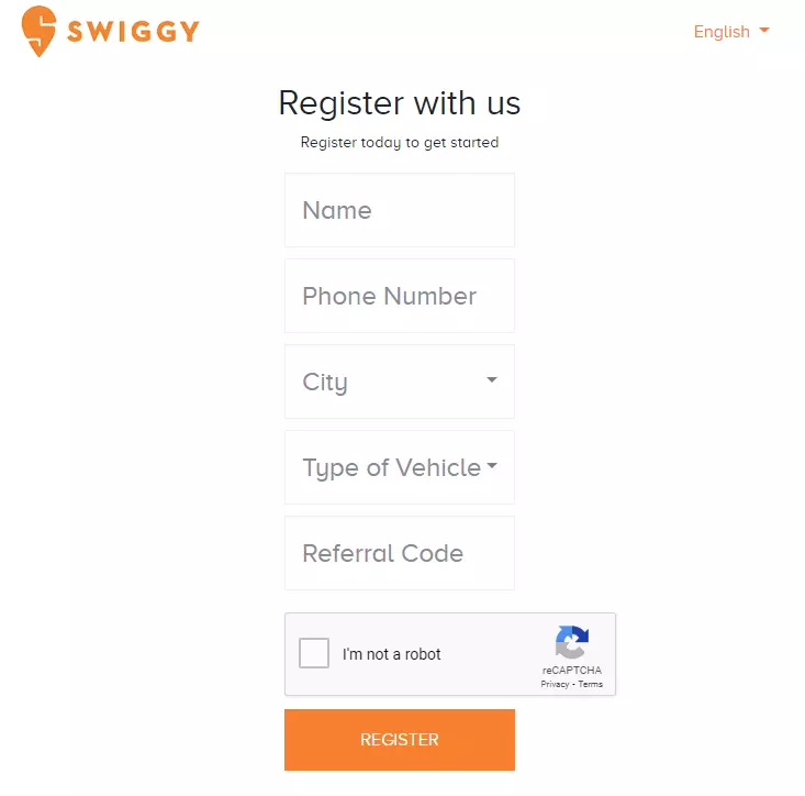 Swiggy delivery boy to online apply how to