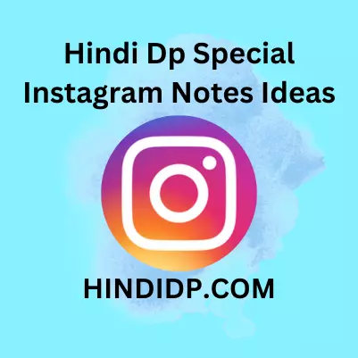 Hindi Dp Special Instagram Notes Ideas