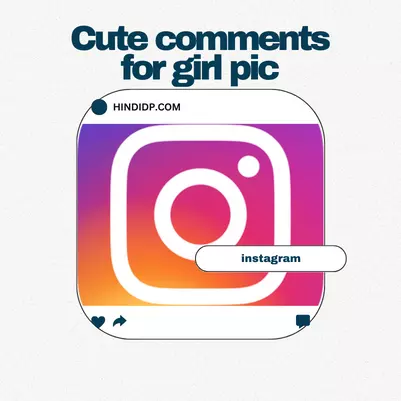 One word comment for girl pic on instagram